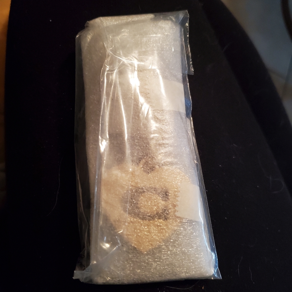 HP Coach Metal & Signature Canvas Hearts Key Ring NWT - Picture 4 of 4